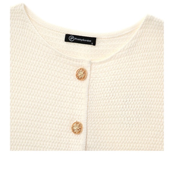 PRETTYGARDEN Button-Up Sweater Vest Top | XXL - Picture 5 of 7